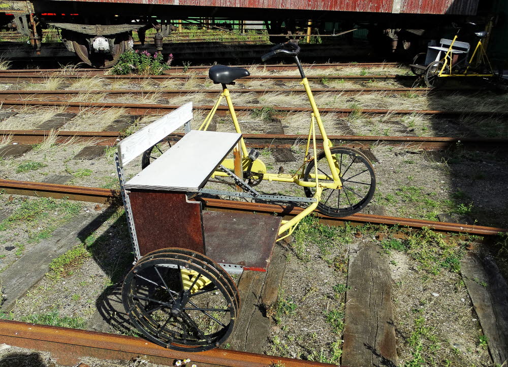 12b Gedser Remise - Schienenfahrrad